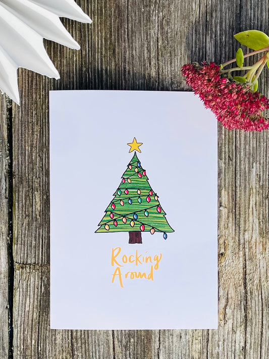 Rocking Christmas card