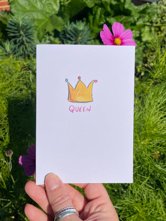 Queen Card