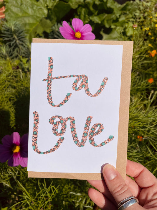 Ta Love Card