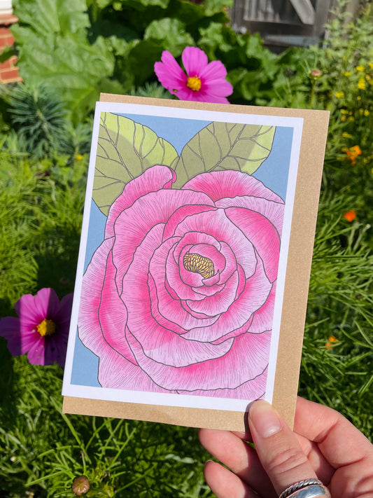 Peony Card