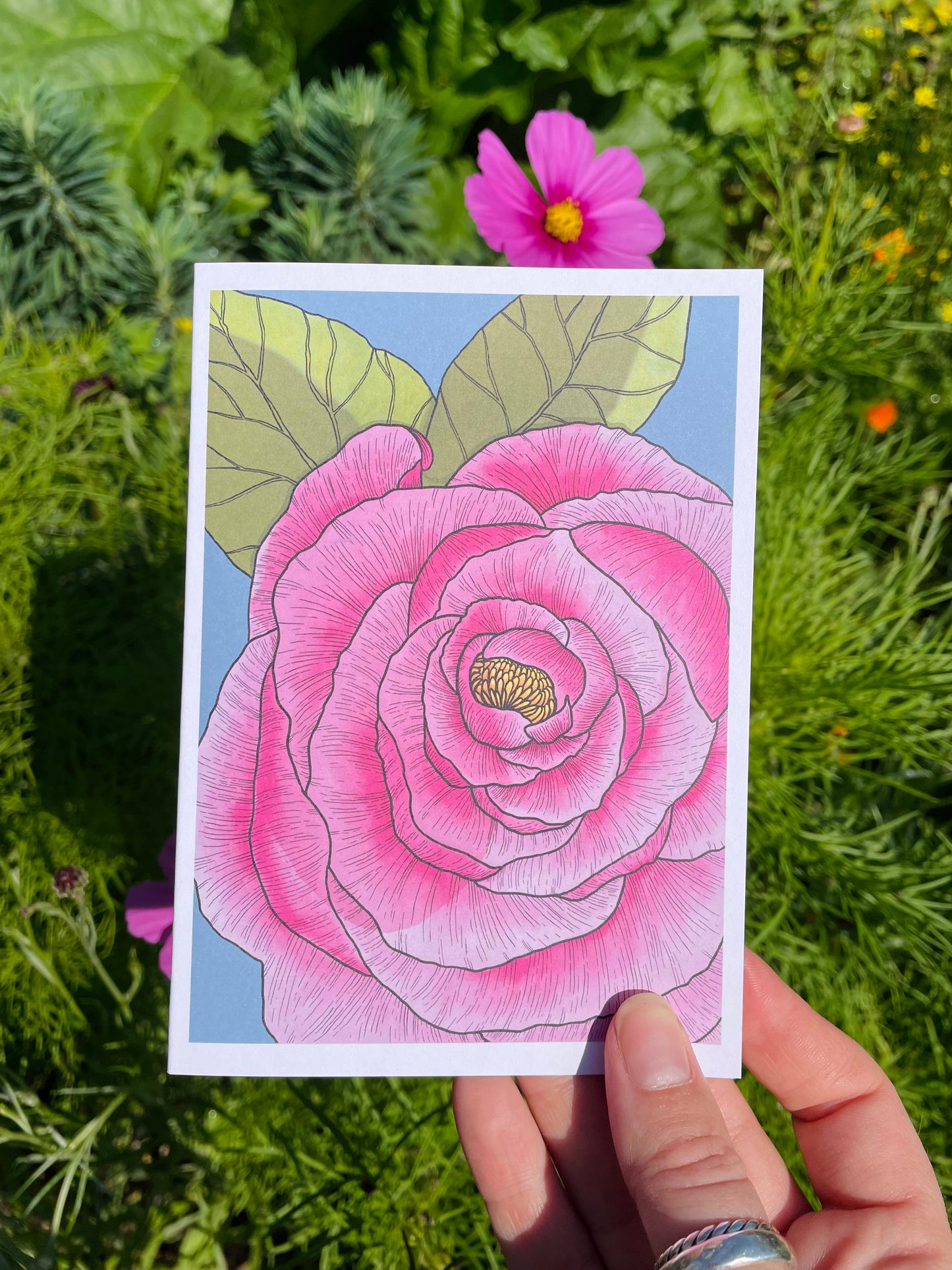 Peony Card